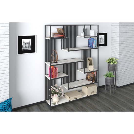 Çizgi Dekoratif Endüstriyel Raf